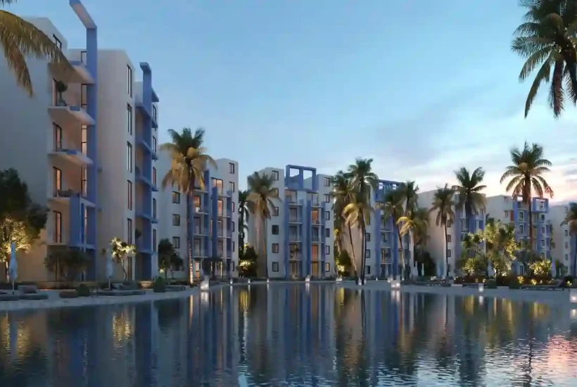 شاليه 125م للبيع في فوكا باي الساحل الشمالي